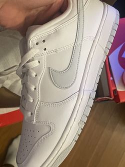 Nike Dunk low pure platinum retro white