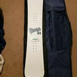 RARE VINTAGE SHORTYS SNOWBOARD W/ SHORTY'S BAG