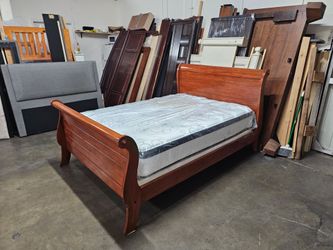 King bed and mattress