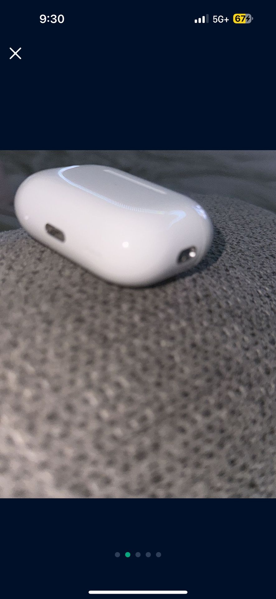 Apple AirPods Pro 2nd Generation Charger Case Only