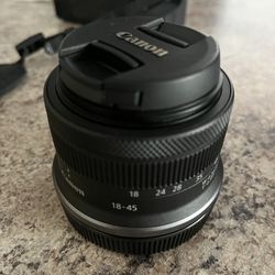 Canon RF 18-45mm Lens, Barely Used