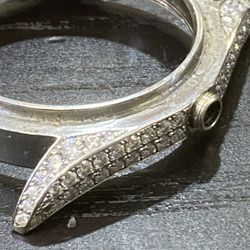 16013 16014 36mm Steel Diamond Case Buy Sale Trade Gold Silver Platinum Chains Coins 10k 14k 18k 24k Scrap 