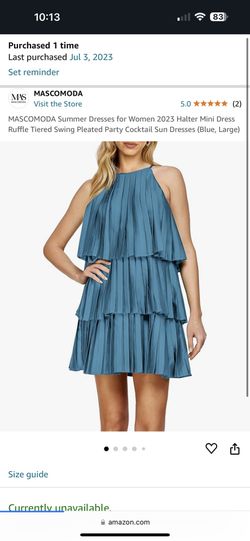 Halter Short Dress