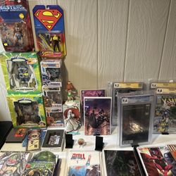 Toys And Comics For Sale 