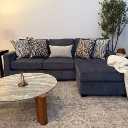 Beautiful Sofa and Reversible Chaise Delivery Available