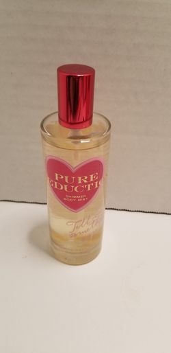 Pure seduction shimmer glass bottle