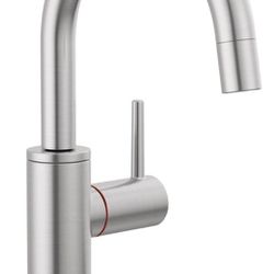 Delta Faucet Instant Hot Water Dispenser Faucet Brushed Nickel, Instant Hot Water Tap, Hot Water Faucet, Arctic Stainless 1930LF-H-AR 