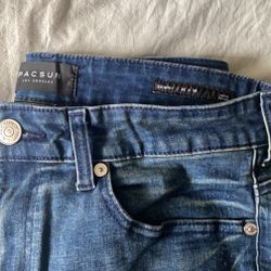 Pacsun Dark Blue Denim Skinny Jeans