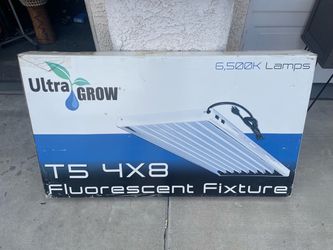 Ultra Grow T5 4x8 Fluorescent Grow Light Fixture