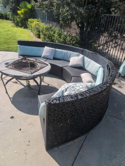 FREE Outdoor couch & firepit