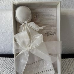 Keepsake Stephan Baby Handkerchief Baby Doll Marriage Bride Groom 