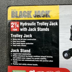 2 1/4 ton jack with stands