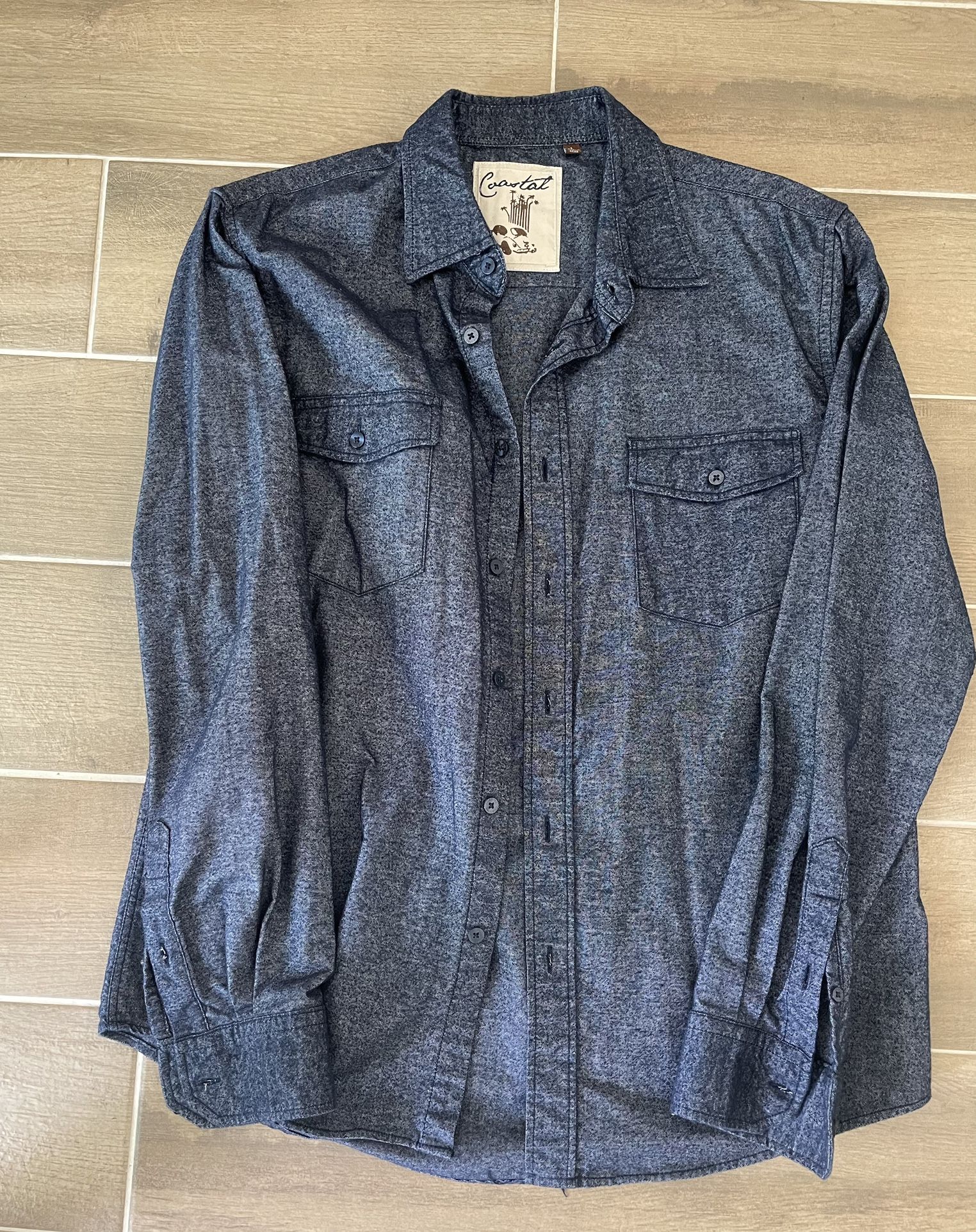 Flannel Shirt Mens Large