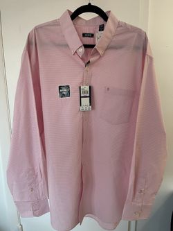 Men’s Izod Casual Long sleeve Button Down Shirt XXL