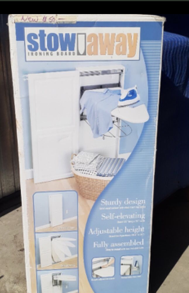 Hide Ironing Board. New In Box