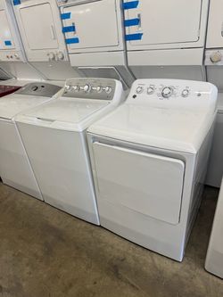 Used GE Washer And Gas Dryer Top Load Big Capacity
