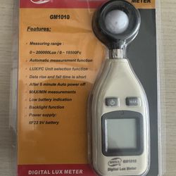Digital Lux Meter