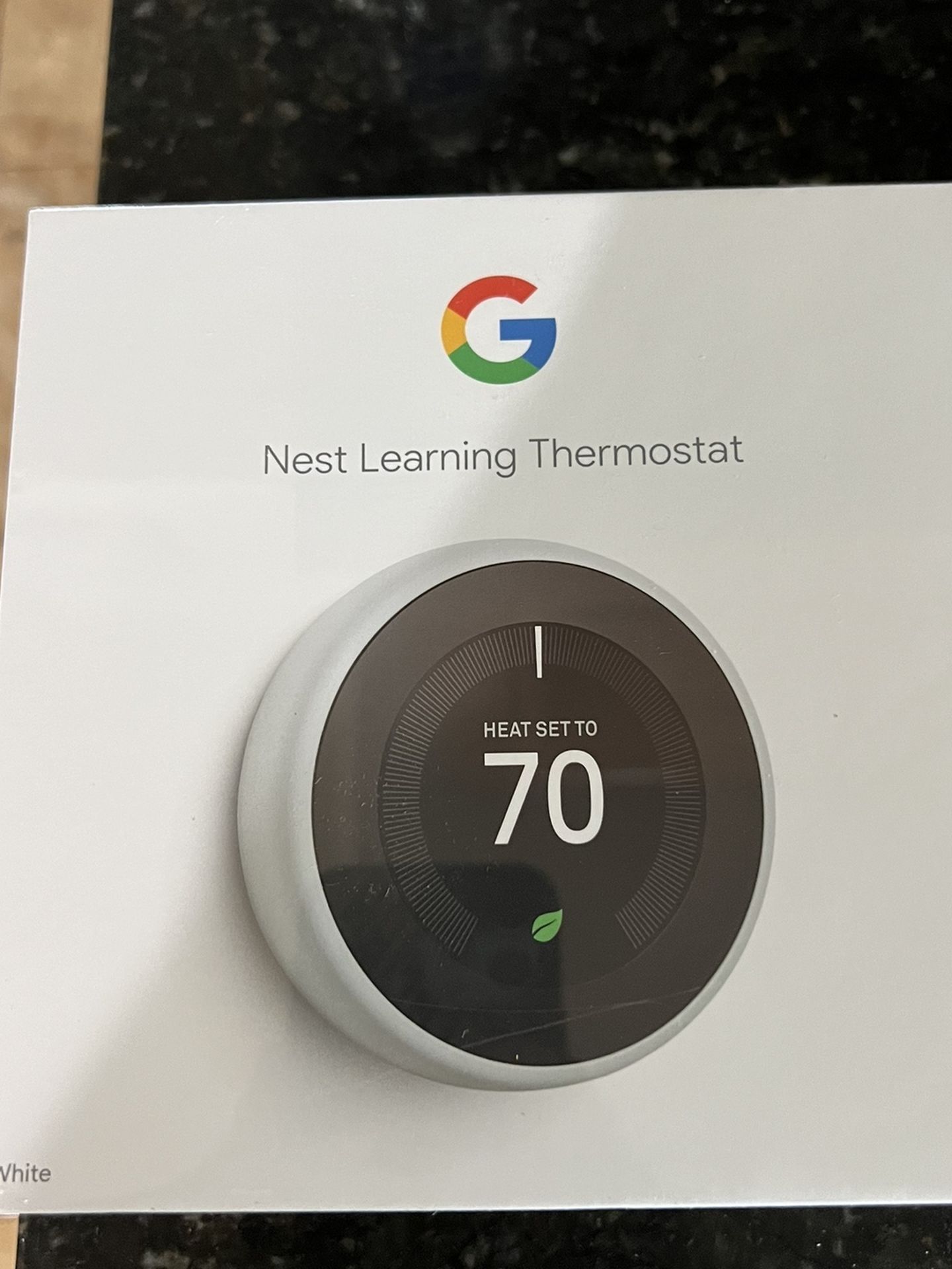 Google Nest learning thermostat