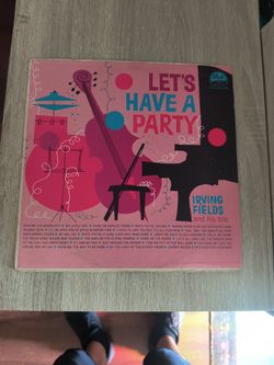 Irving Fields and his trio lets have a party Vinyl