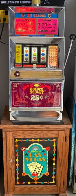 Bally Golden Nugget 25¢ Slot Machine