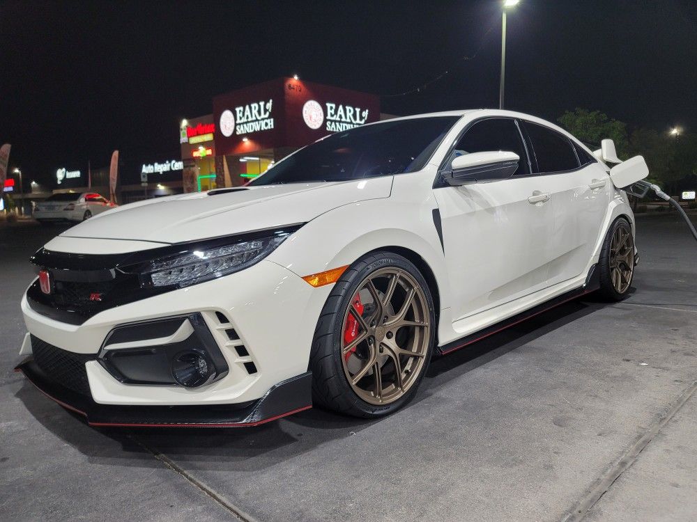 Titan-7 T-S5 19x9.5 +45 Offset Wheels & Tires for Civic Type R (FK8 & FL5)
