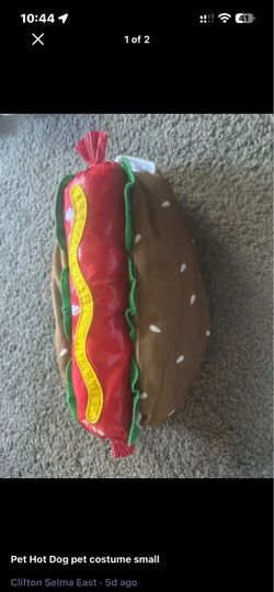 Pet Hot Dog Costume – Small