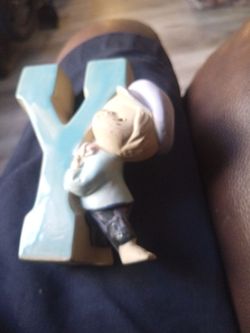 1970spottery pencil holder