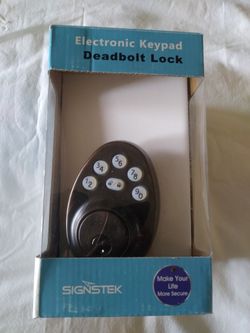 Electronic keypad