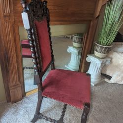 Antique formal chair