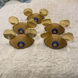 5 Golden Mickey Mouse Ears