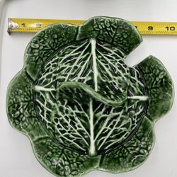 Vintage KERANGOL Cabbage Tureen W/ Cabbage Ladle 