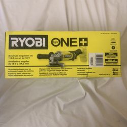 NEW Ryobi ONE+ 18V 4-1/2” Cordless Angle Grinder (Tool Only) PCL445B