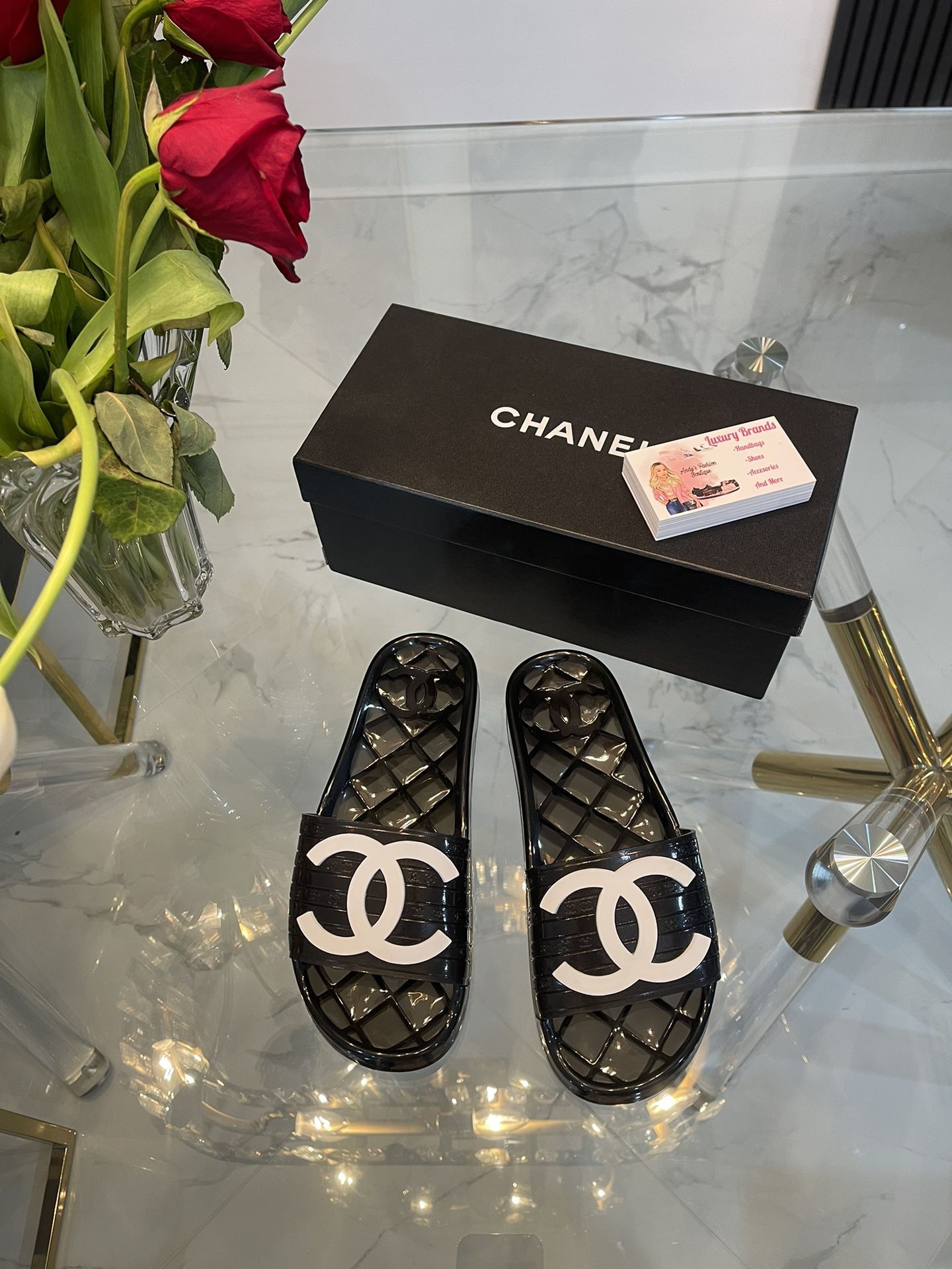 Chanel Jelly Sandals- Size 6 