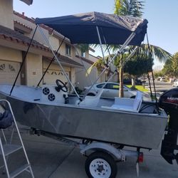 Silver Streak Aluminum Boat