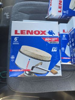 Lenox 6" hole saw