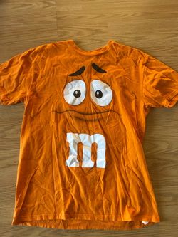 Adult Large M&M’s Orange T-Shirt 2021 Large Pre-owned