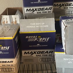Royal Purple Max Gear 75W90 Gear Oil, 6 Quarts