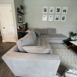Microfiber Sectional couch