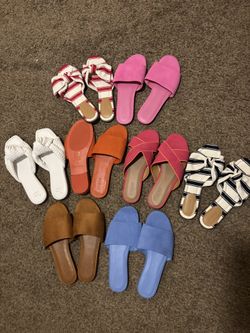 J.Crew & A New Day Slide Sandals - Size 8-8.5 - 9 Lots of Colors!