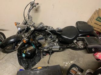 2008 Honda Shadow only 18,000 miles with a brand new battery