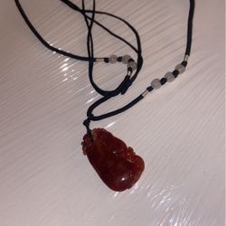 Certified Red Burma Natural A Jade jadeite Pendant