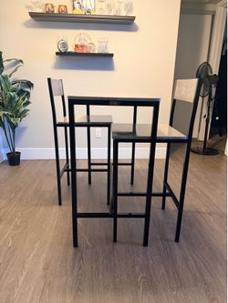 Modern 3-Piece Counter Height Bistro Dining Set – Wayfair