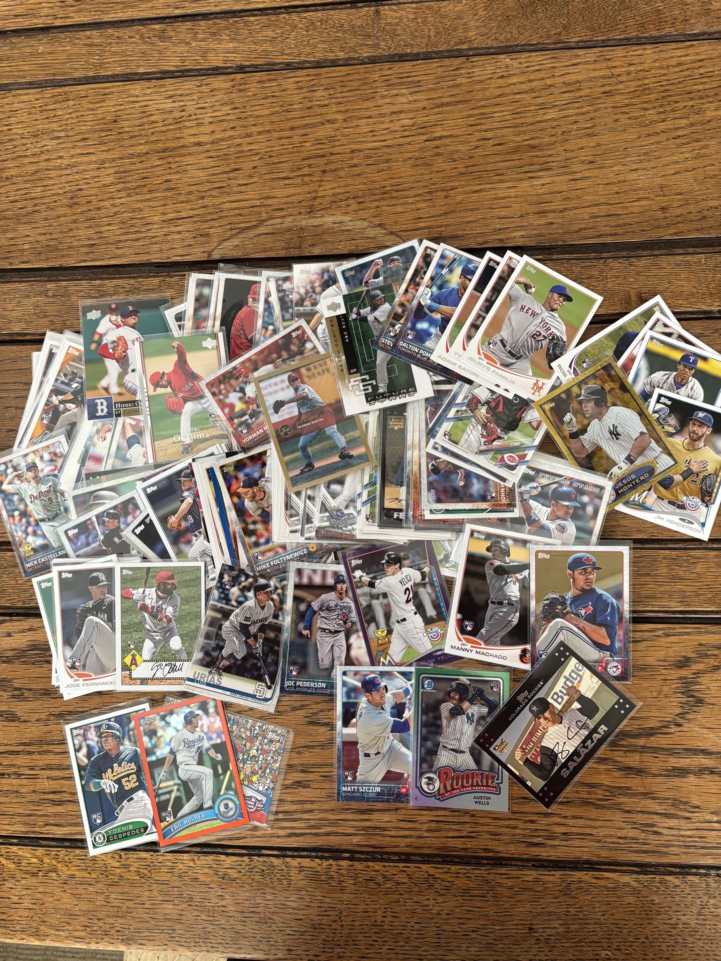 Rookie baseball cards