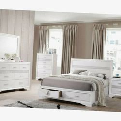 Miranda 4Pc Queen Bed Set