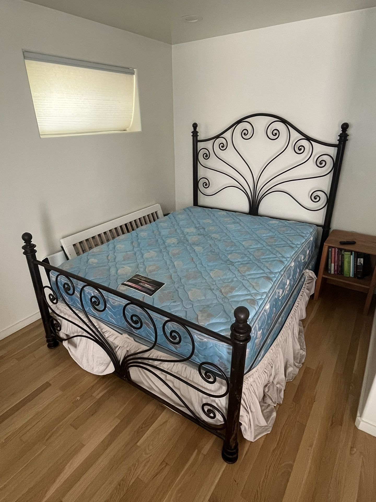 Wrought Iron Bed Frame, Queen