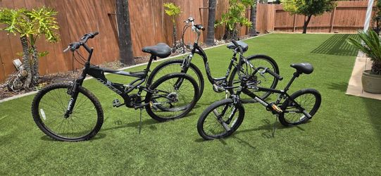 Three Bikes