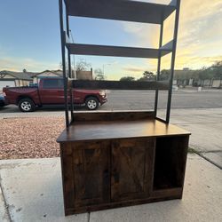 Kitty Litter Cabinet 