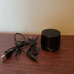 Black ELF Portable Bluetooth Speaker