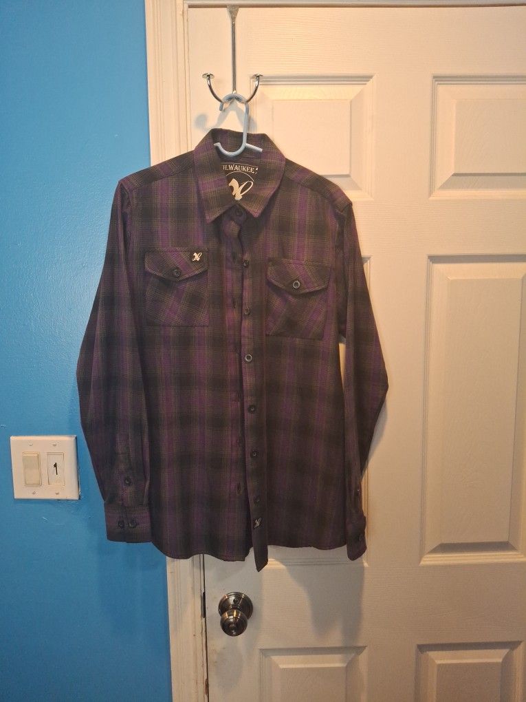 Purple Milwaukee Flannel