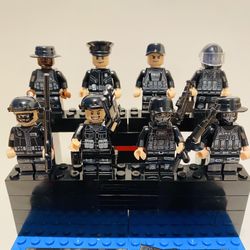 SWAT Team Special Forces Custom Lego Minifigures Toys